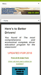 Mobile Screenshot of driversed4california.com